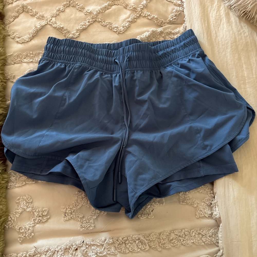 Source Unknown Blue Women's Athletic Drawstring Shorts